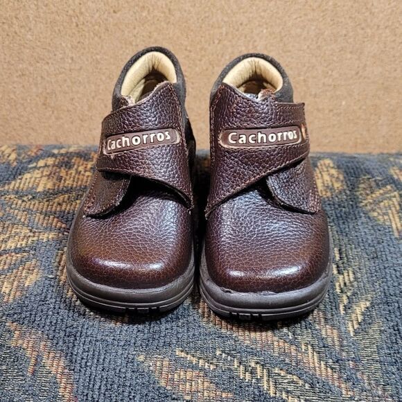 Cachorros Brown Leather Boots- Size 5 - Picture 3 of 7